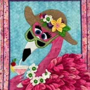 VA-04-April 9 - Pink Lady - at Quilter's Cottage Classroom