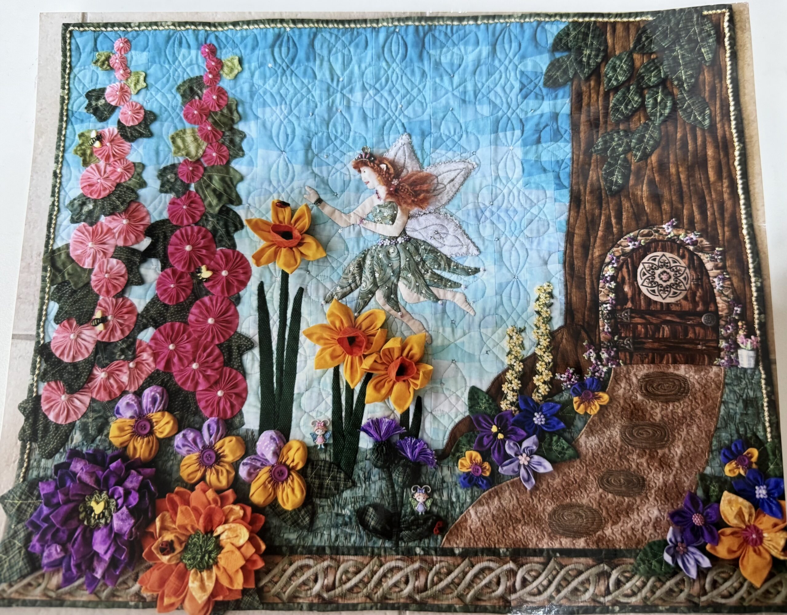 VA-04-April 8-My Fairy Garden - Quilter's Cottage Classroom